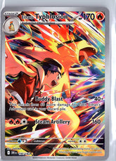 Ethan's Typhlosion Illustration Rare SV10: Destined Rivals 190/182 NM